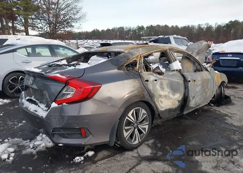 2017 Honda Civic Ex-T из США, поврежденный, VIN 2HGFC1F3XHH642758